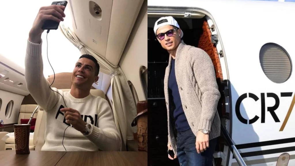 footballers with best costliest private jet