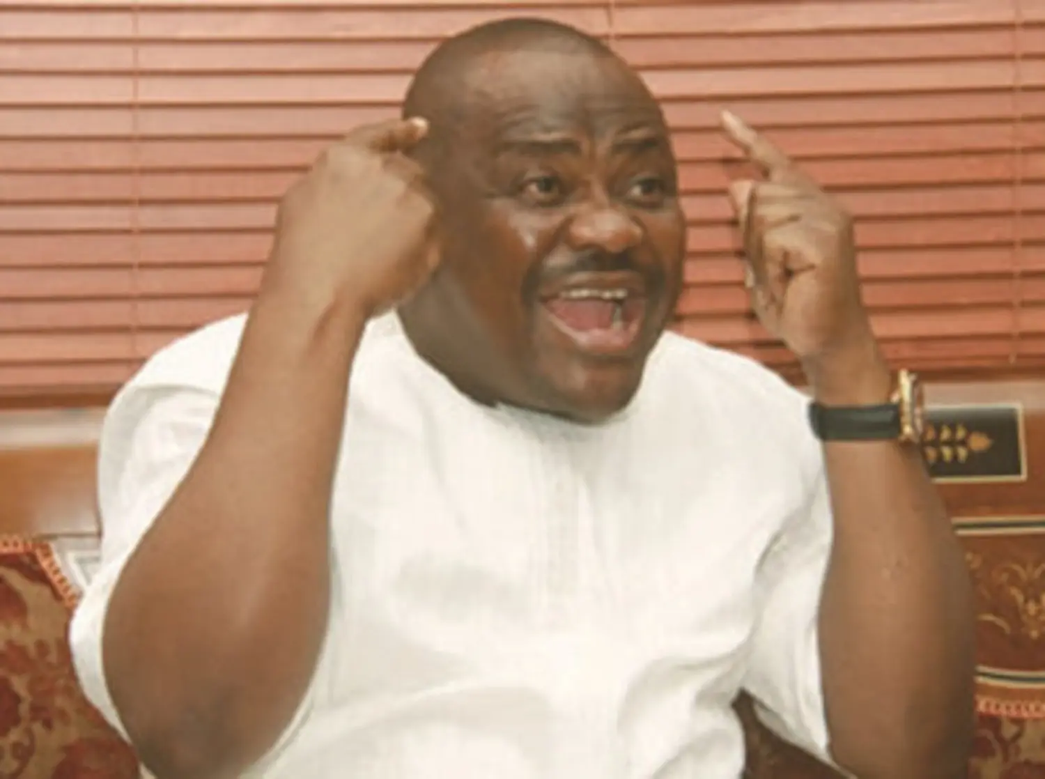 I’m not a fool! Ayu won’t resign after election – Wike Blows hot again