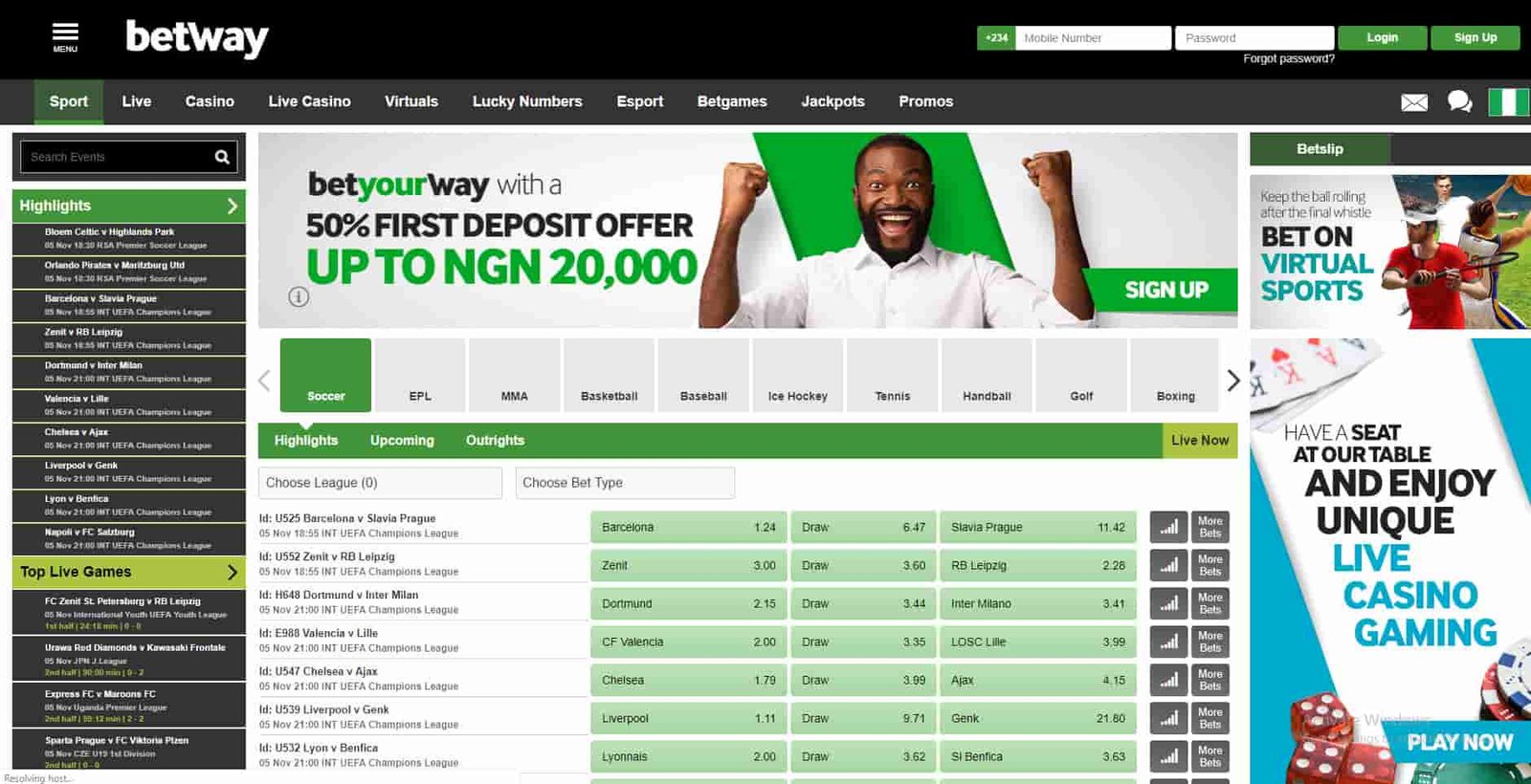 How To Join Betway Affiliate Program In Nigeria