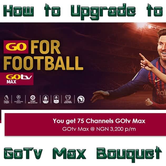 how to upgrade to gotv max