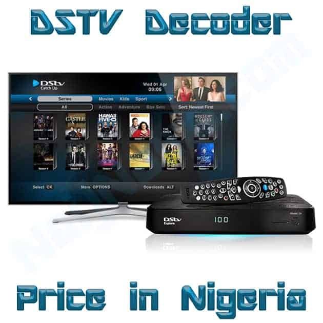 dstv decoder price in nigeria