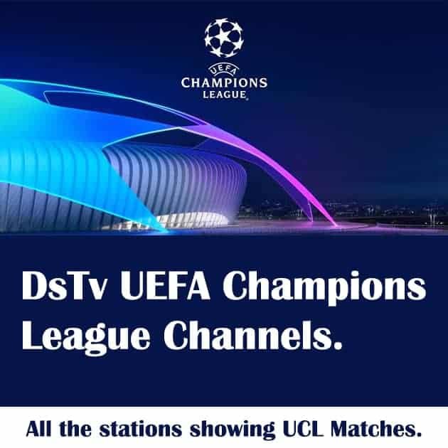 ucl on dstv