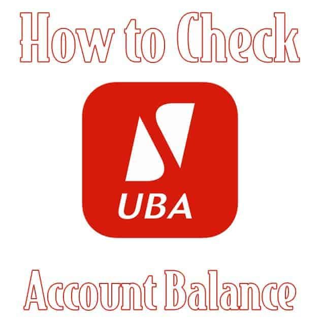 code to check uba account balance