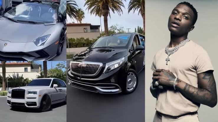 Wizkid Car Collection: Pics of 7 luxurious cars he acquired in a day