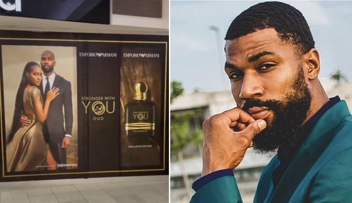 BBNaija Star, Mike Edward is the new face of Emporio Armani - NaijNaira